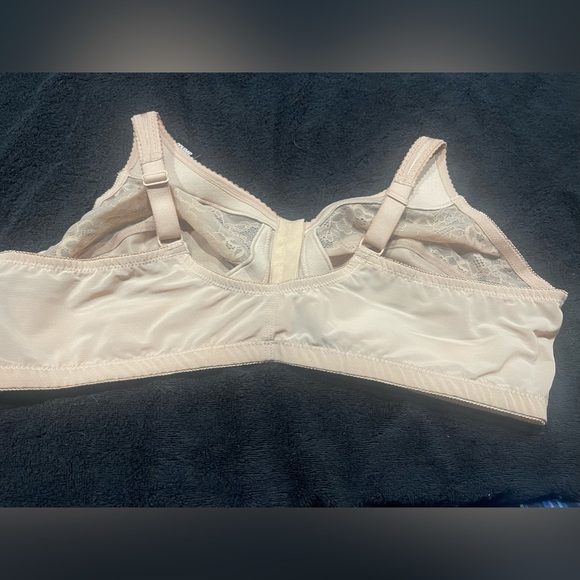 ✨AVENUE BODY Full Coverage Wire Free Bra - beige Size 46C Natural NEW✨ - Picture 4 of 11